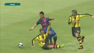 PES 2017 Borussia Dortmund Vs Barcelona 2-0 PS3 HD