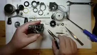 Катушка Shimano 03 Stradic 2500 GTM-RA, задний фрикцион - ТО своими руками (катушка для левши).
