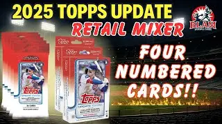Розничная распродажа | Открытие пачек Topps Update 2025 #topps #baseballcards #packopening