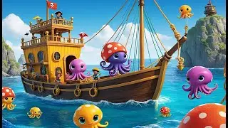 Voroom Voroom! The Pirate Ship Chase | Fun Pirate Song | Interactive Pirate Adventure Rhyme Toddlers