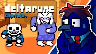 SANS QUE HACES CON TORIEL!!!! | DELTARUNE CAPITULO 4