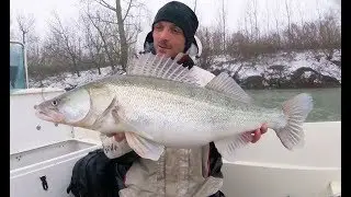 Zanderfischen in Italien - Teil 5: Sternstunden bei Schnee-Einbruch