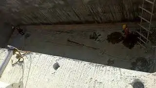areation tank sludge cleaning work