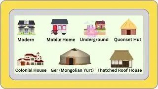 Different Types of Houses and Buildings Names in English