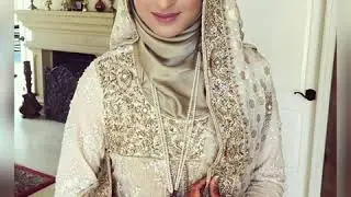 Beautiful Bridal Hijab Styles Designs Ideas /Wedding Hijab Fashion 2020