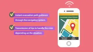 safety  Beacon(beacon sensor, correspond to disast