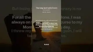 That long, hard walk Cover