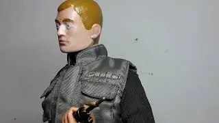 Xtro Vhs and Commando Action Man G.I. Joe figure