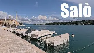 Sal&ograve;, Lake Garda - HIDDEN GEM - POV Walk in 4K