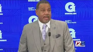 &lsquo;This is a new era&rsquo;: Georgetown introduces Cooley as new head coach