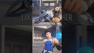 Wuyang and Hanzo interaction - Overwatch 2