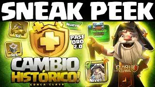🚨 OFFICIAL SNEAK PEEK: HISTORIC CHANGE GOLD PASS 2.0 + ORE ALCHEMIST | Clash of Clans