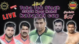 Live ! Royal kings USA kabbadi Cup ! 258 GB Noor Mahal Toba Tek Singh Pakistan