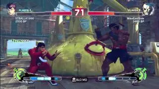SSF4 Endless Battle  STBALLA1990(Fei Long) vs MikeEastSide(Sagat)