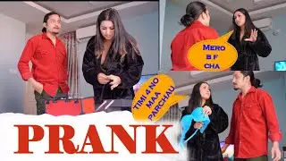 PRANK GONE WRONG, I REVEALED MY EX BF || C-LU POKHREL || KK GOLDIE (VLOG #19)