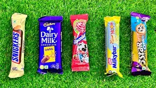 ASMR Cadbury Dairy Milk, Snickers, Oreo, 5 Star, Milkybar & Lollipops Unboxing | Tingly Sounds