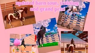 Equestrian the game barn tour! +training+comps | ETG | 
