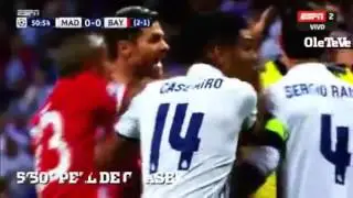 Con diferentes varas expulsi&oacute;n Vidal vs Real Madrid