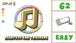 🎵 0062 - Guess the Answer ! Relative Ear Training (🔑 of C / Lvl 3-DRMS : 🟢Easy)