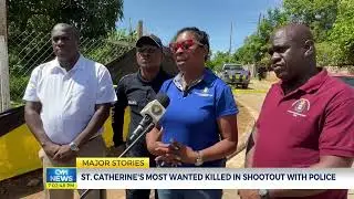 St Catherine's Most Wanted Man Killed in Shootout with Police   | @CVMTVNews