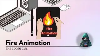 Fire Animation  for beginners on hipaint #animation #subscribe #newvideo