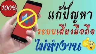 วิธีแก้ ปัญหาเบื้องต้น สำหรับ มือถือไม่มีเสียงหรือระบบเสียงไม่ทำงาน