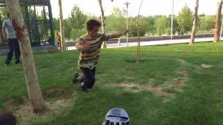 Farshad Front Filip Iran Free Running  ( edit: Bboy Parviz)