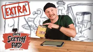 How to Draw A Dodo...IN A VIDEO ARCADE! | Earth Sketch Pad Extra | BBC Earth Kids