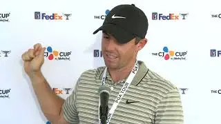Rory McIlroy Saturday Flash Interview 2020 The CJ Cup @ Shadow Creek - Round 3