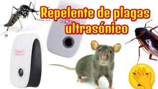 Repelente de plagas electrico ultras&oacute;nico. FUNCIONA? Pest Reject