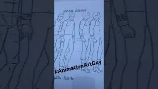 Star Trek Model Sheet! #animationartguy #startrek #animation