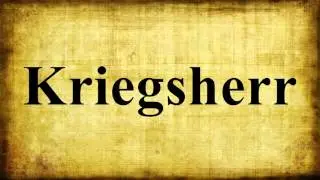 Kriegsherr