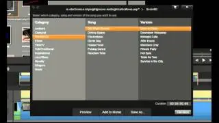 Background Music - Electronica - City Night Groove - Dusk To Dawn - Pinnacle studio 17