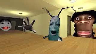 HI MY NAME IS AUUGHH PLANKTON YOSHIE AND HAND NEXTBOTS GMOD #garrysmod100k   #Nextbots