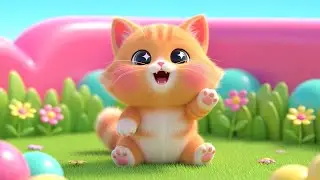 Tiny Meows! Little Kitten Learns to Talk 🐱🎵 | Nursery Rhymes for Kids