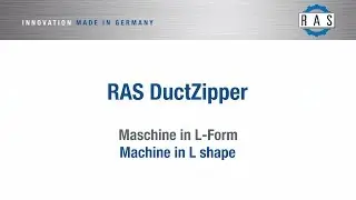 RAS DuctZipper: L-Form f&uuml;r grosse Luftkan&auml;le | RAS DuctZipper: L-shape for large air duct