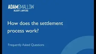How does the settlement process work?