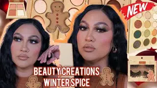 NEW! BEAUTY CREATIONS WINTER SPICE HOLIDAY COLLECTION | SWATCHES & REVIEW | BEST COLLECTION EVER |