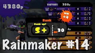Splatoon Ranked Battle Rainmaker #14 (1080p60fps) Rank s