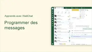 Comment programmer des messages WhatsApp avec WaliChat