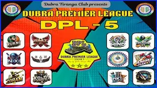 Dubra Premier League (DPL) || Season 5 || Day 4// 11th, 12th , 13th and 14th Match AMOS sports HD