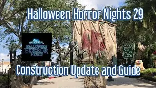 Halloween Horror Nights 29 Construction Update and Guide Universal Orlando