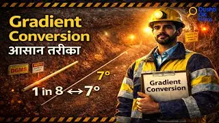 The gradient to degree Conversion | Slope angle degree to 1 in X | DGMS Numerical