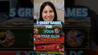 5 games for a 4 year old! #childrensgames  #boardgames
