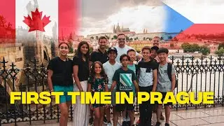 Canadian Kids First Time in Czech Republic with Volf Soccer Academy | PRAGUE #2