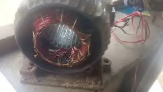 Singal phase 2 hp/1.5 kw  Lubi motor winding data