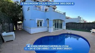 Property for sale in Mar Menor Golf Resort - 3 Bed Villa Galera with Pool-Chersun Properties- MMV101