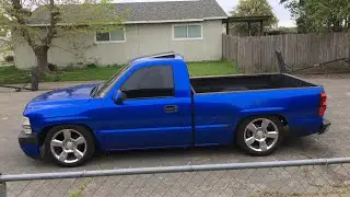 Belltech Drop Shocks + New Stocks Install Silverado Single Cab