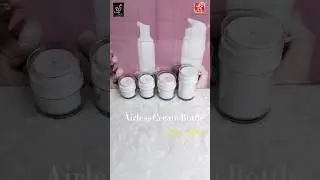 Airless Pump Jar #packaging #cosmetics #airless