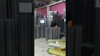 ⚡ How Galvanized Welded Wire Mesh Is Made!#machine #wiremesh #welding #factory #china #shorts